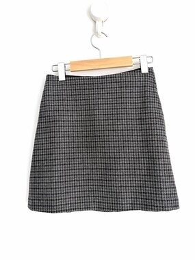 Wilfred - Wool Cashmere Plaid Mini Skirt - Pockets - Size 4